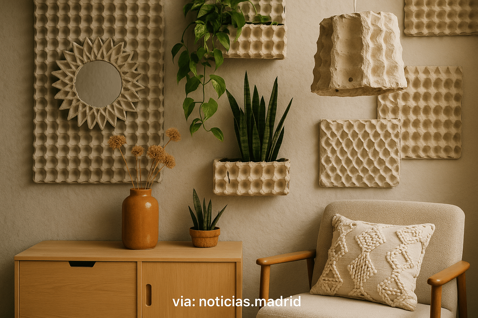 Innovadoras Ideas de Decoración con Cartones de Huevos para Transformar tu Espacio