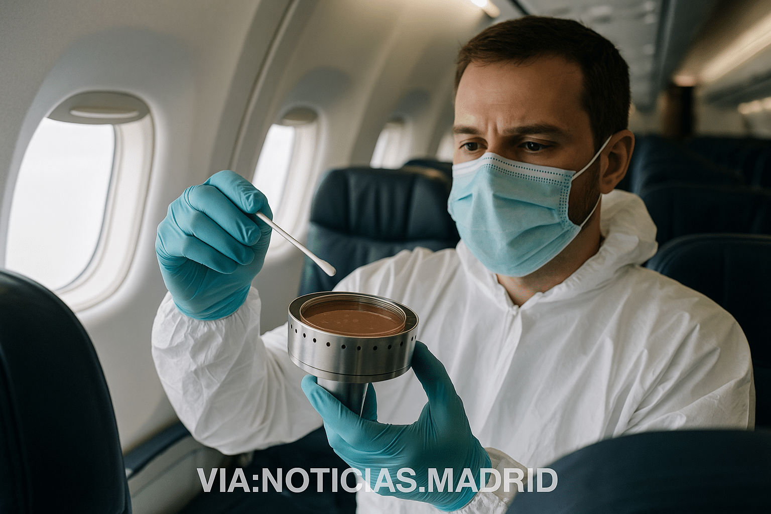 Investigación revela la calidad microbiológica del aire en cabinas de avión