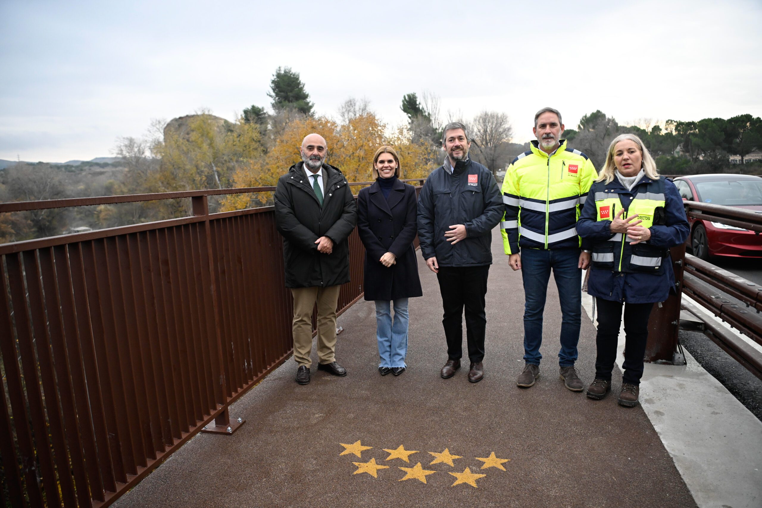 La Alcaldesa Expresa Gratitud a la Comunidad de Madrid por Mejoras en el Puente del Zulema que Incrementan la Seguridad Vial y Peatonal