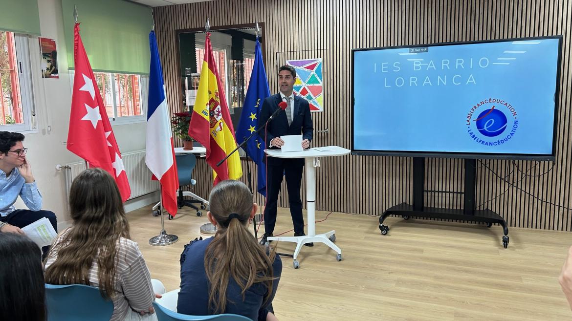 La Comunidad de Madrid Amplía su Red de Centros con Excelencia en Francés mediante el Sello LabelFrancEducation
