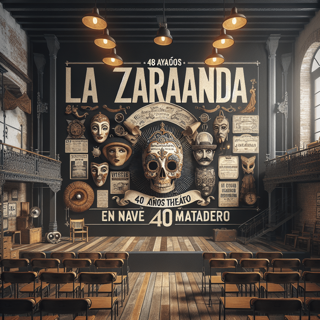 La compañía La Zaranda conmemora 48 años de teatro en Nave 10 Matadero
