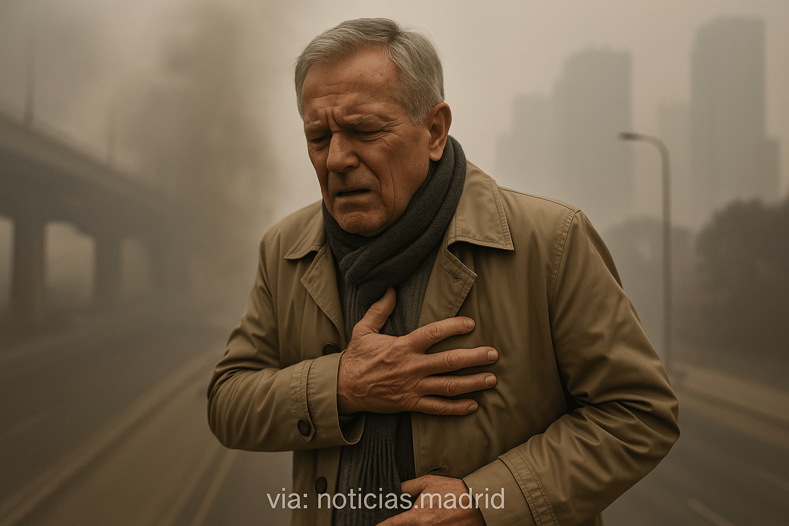 La contaminación atmosférica aumenta el riesgo de obstrucción arterial