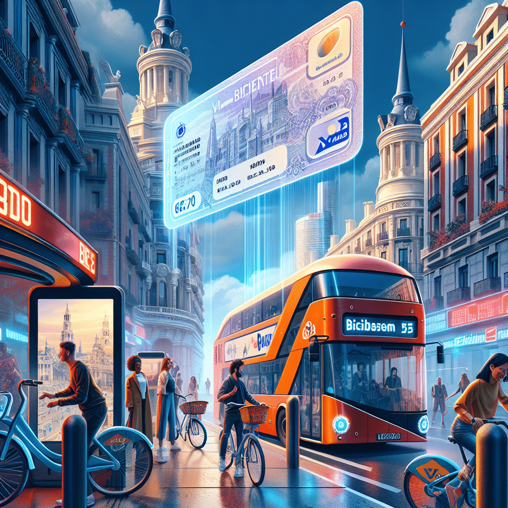 Lanzamiento del Billete Virtual BicibúsEMT para Viajes Combinados en Autobús y Bicimad en Madrid