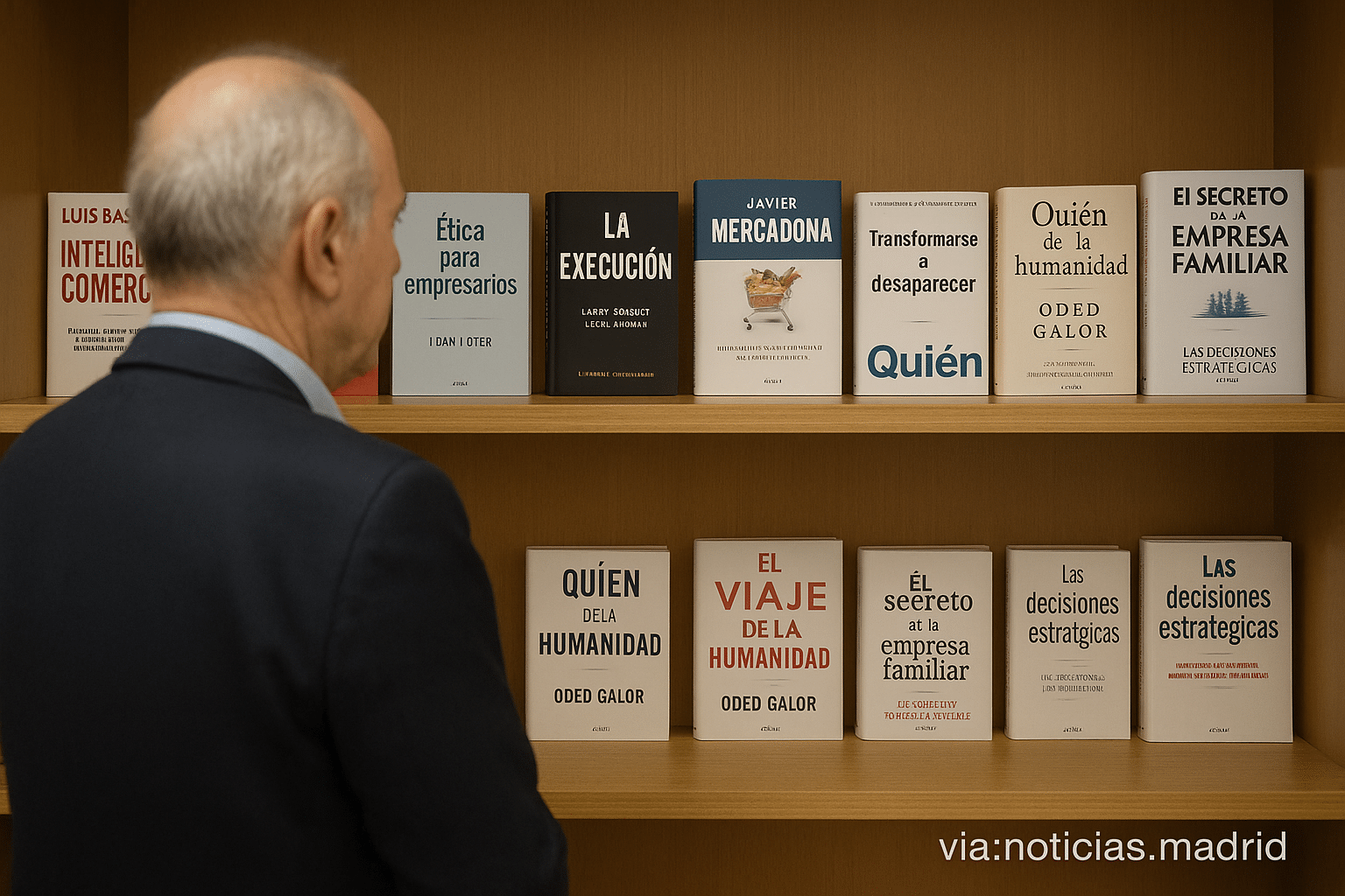 Los 10 libros imprescindibles que comparte el presidente de Mercadona, Juan Roig, con los empresarios