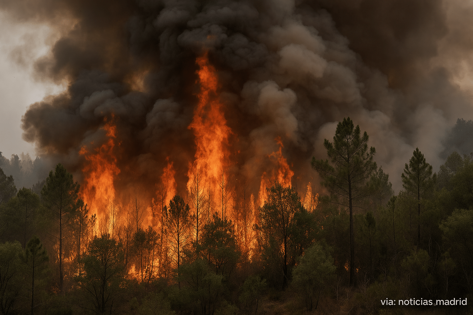 Los incendios forestales liberan cantidades mayores de contaminantes nocivos de lo que se creía