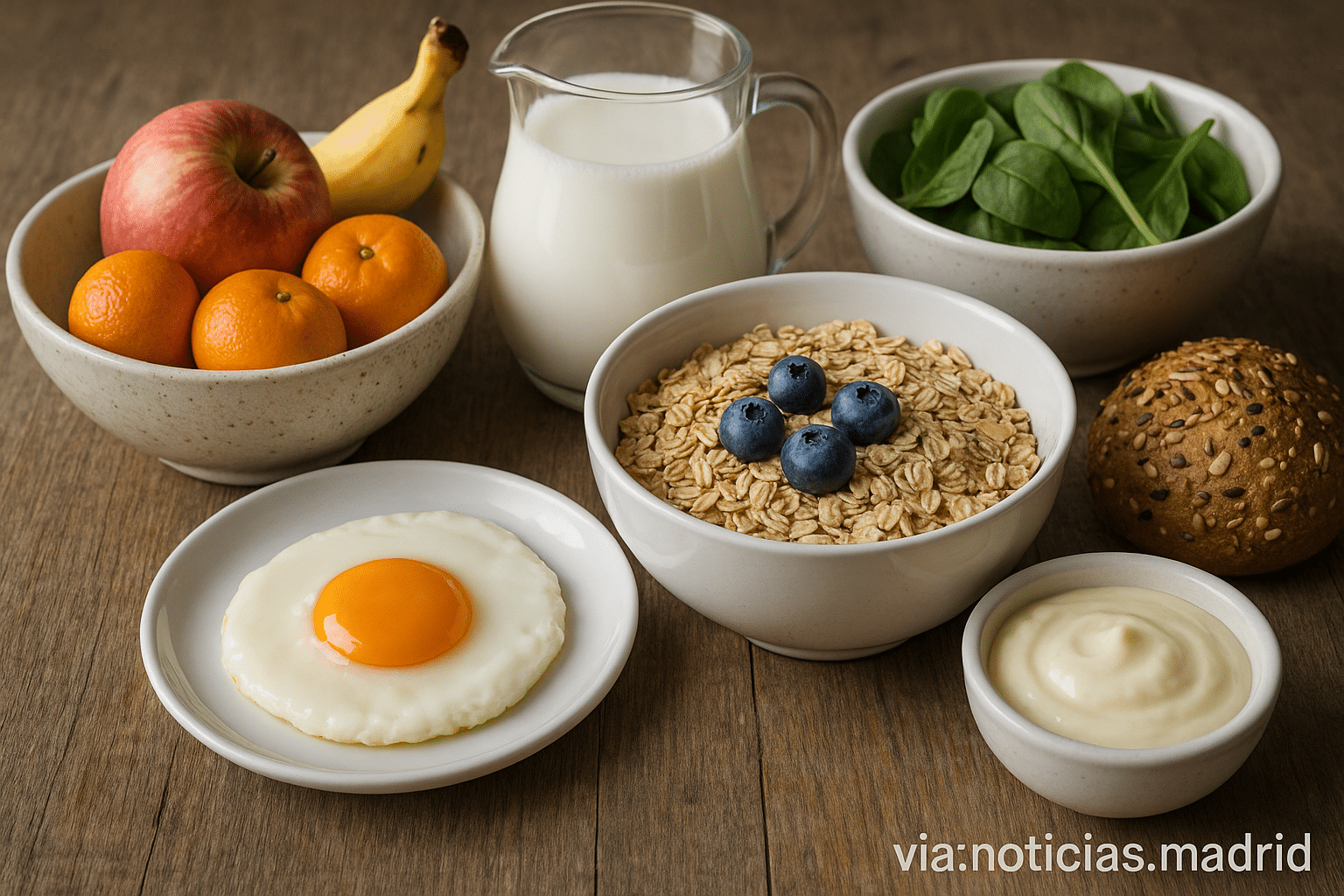 Los ingredientes esenciales para un desayuno equilibrado y nutritivo