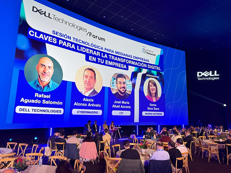 Madrid Network Lidera el Debate sobre Infraestructura, Ciberseguridad e Inteligencia Artificial durante el Dell Technologies Forum