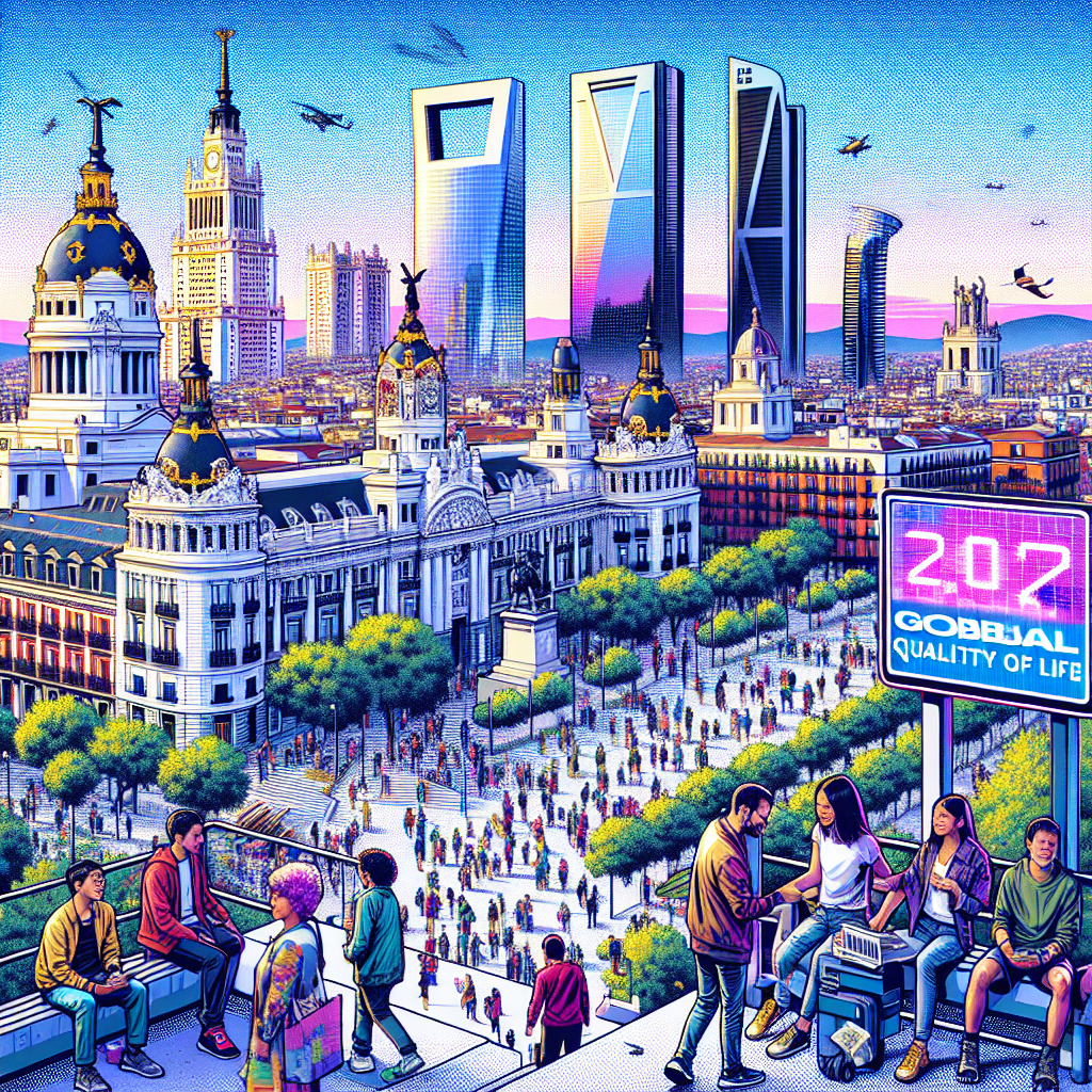 Madrid alcanza el segundo puesto en calidad de vida global según Monocle en 2025