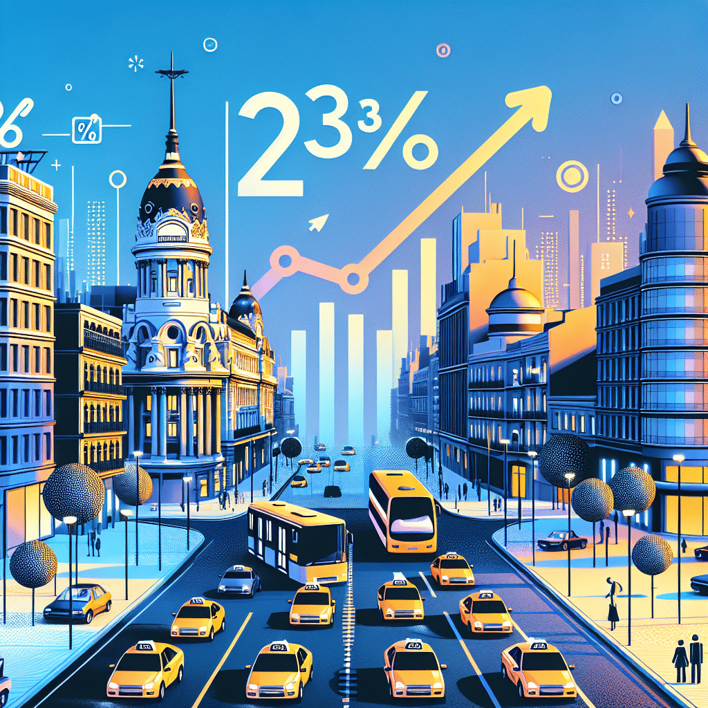 Madrid anuncia un aumento del 2,36% en las tarifas de taxi para 2026