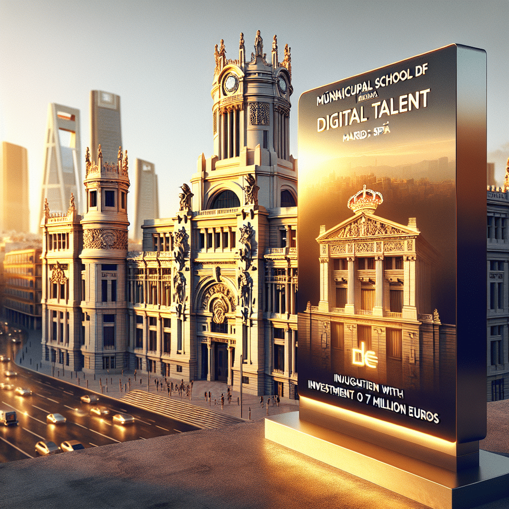 Madrid aprueba la creación de la Escuela Municipal de Talento Digital con una inversión de 7 millones de euros