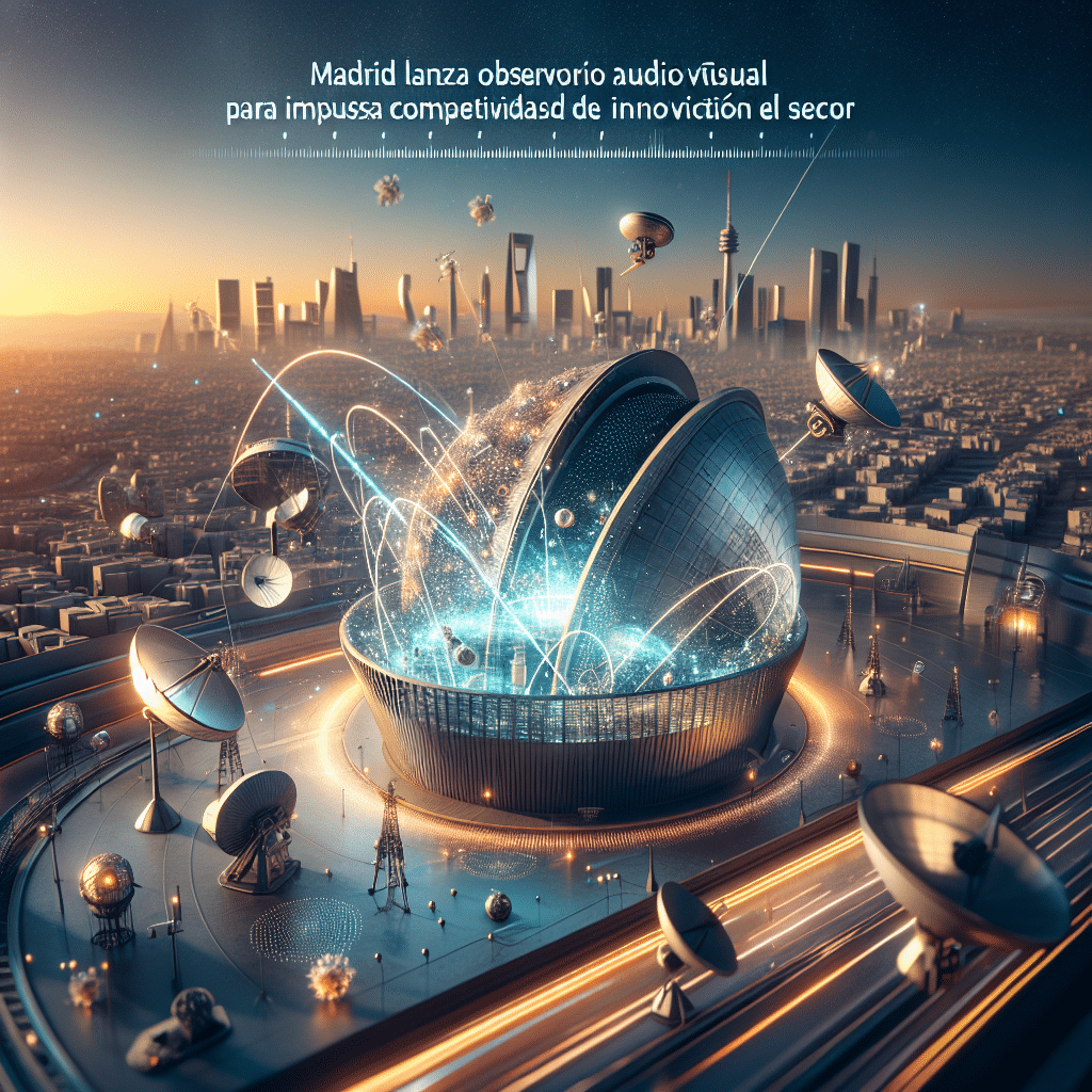 Madrid lanza Observatorio Audiovisual para impulsar competitividad e innovación del sector