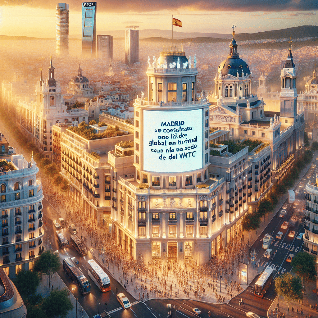 Madrid se consolida como líder global en turismo con la nueva sede del WTTC
