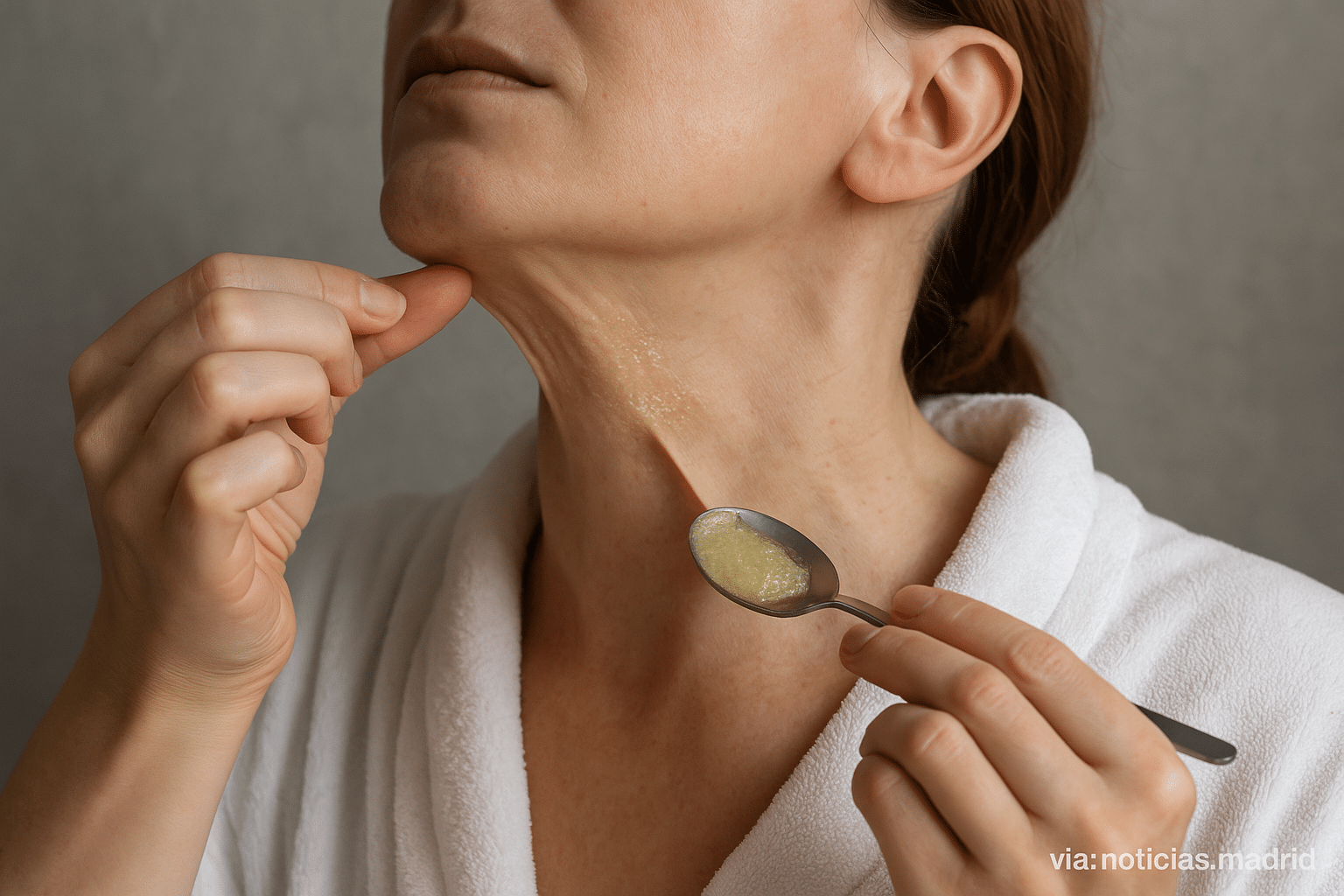 Mira cómo la grenetina puede devolver firmeza a la piel del cuello de manera natural