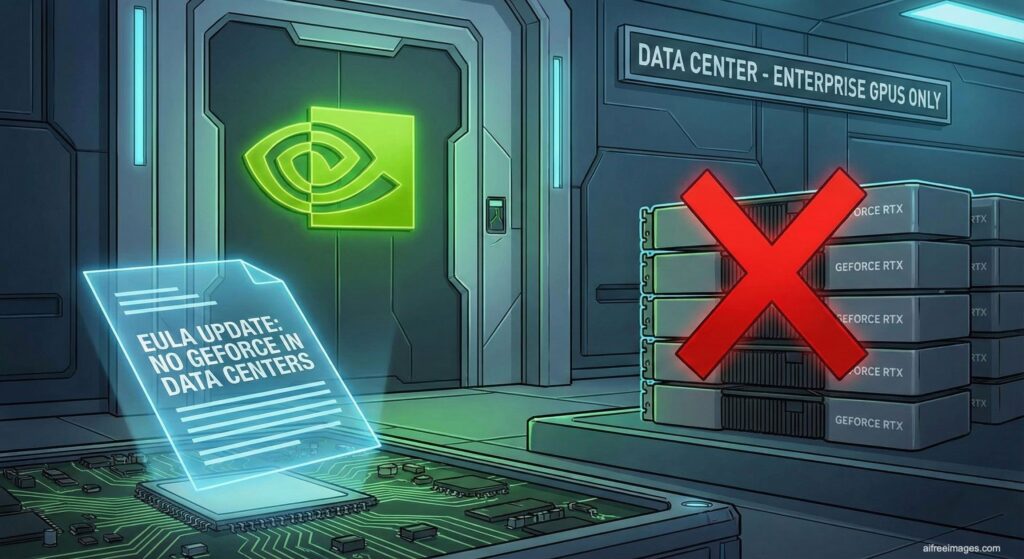 NVIDIA Refuerza su EULA: Prohíbe el Uso de Tarjetas GeForce en Centros de Datos