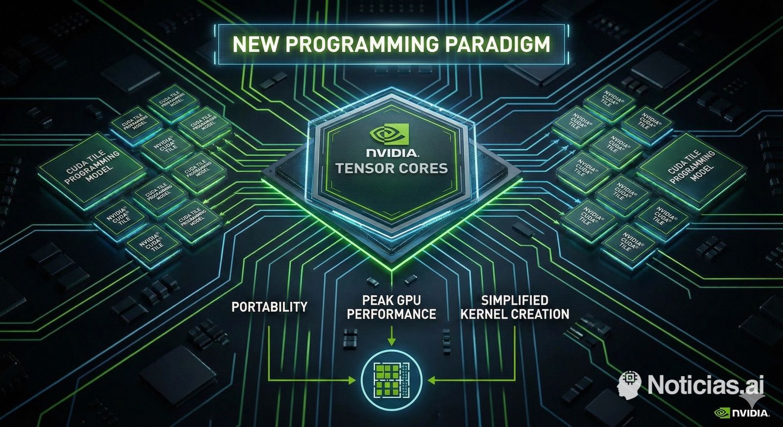 NVIDIA revoluciona la programación GPU: La reinvención de CUDA con Tile