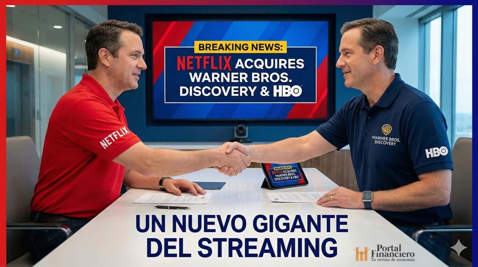 Netflix Revoluciona el Mercado al Adquirir Warner Bros y HBO Max por 82.700 Millones de Dólares, Redefiniendo la Competencia en la Guerra del ‘Streaming’