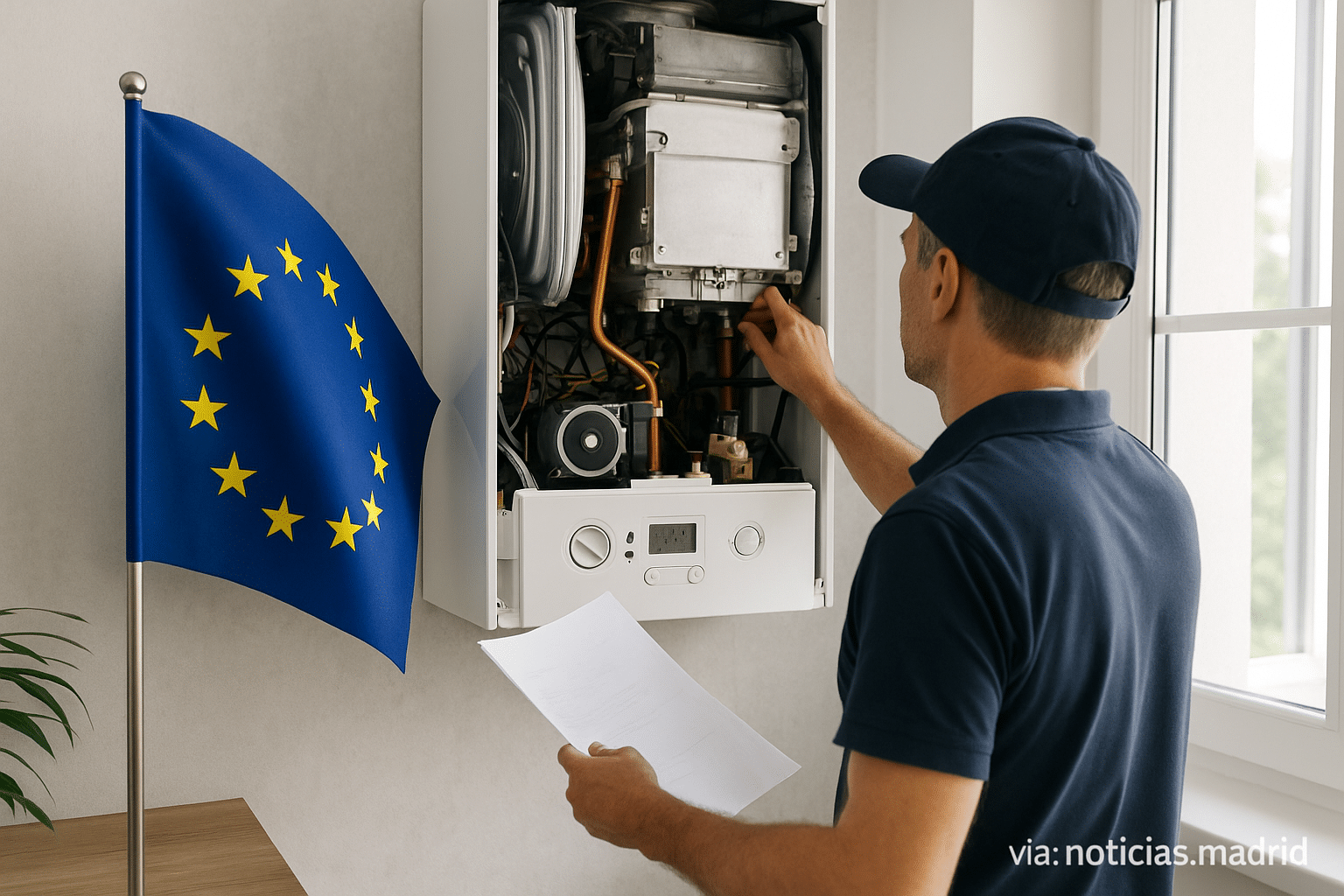 Normativas europeas y alternativas financiamiento para calderas de gas tras su eliminación de apoyos