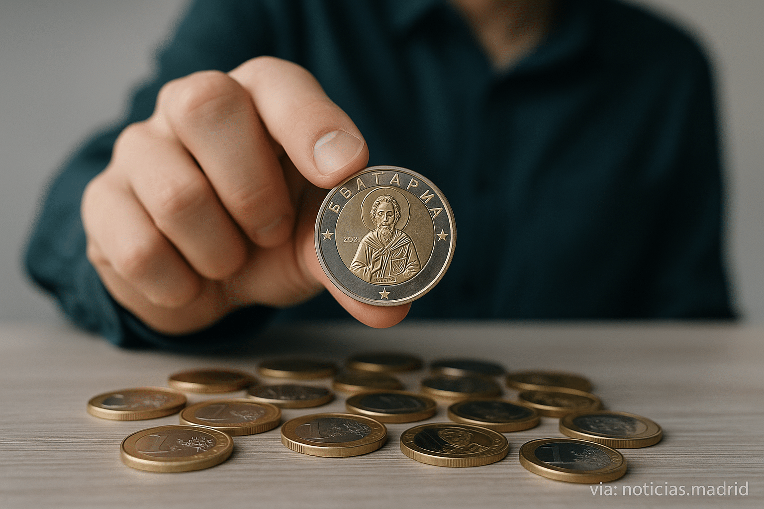 Nuevas monedas de euro en Bulgaria: diseños en cirílico y santos adornan las ilustraciones