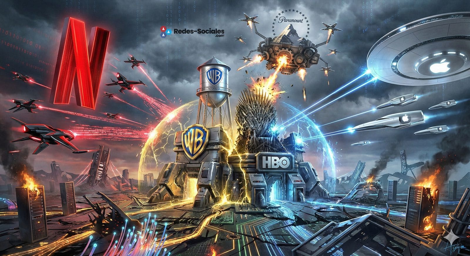 Paramount lanza ofensiva contra Netflix y Warner Bros. Discovery: la batalla del streaming que transformará el futuro del entretenimiento digital