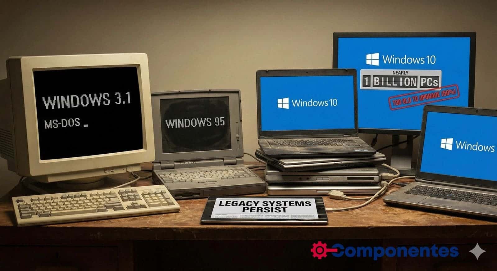 Persistencia de Windows 10: Cerca de Mil Millones de PCs se Aferran al Sistema Operativo Antiguo