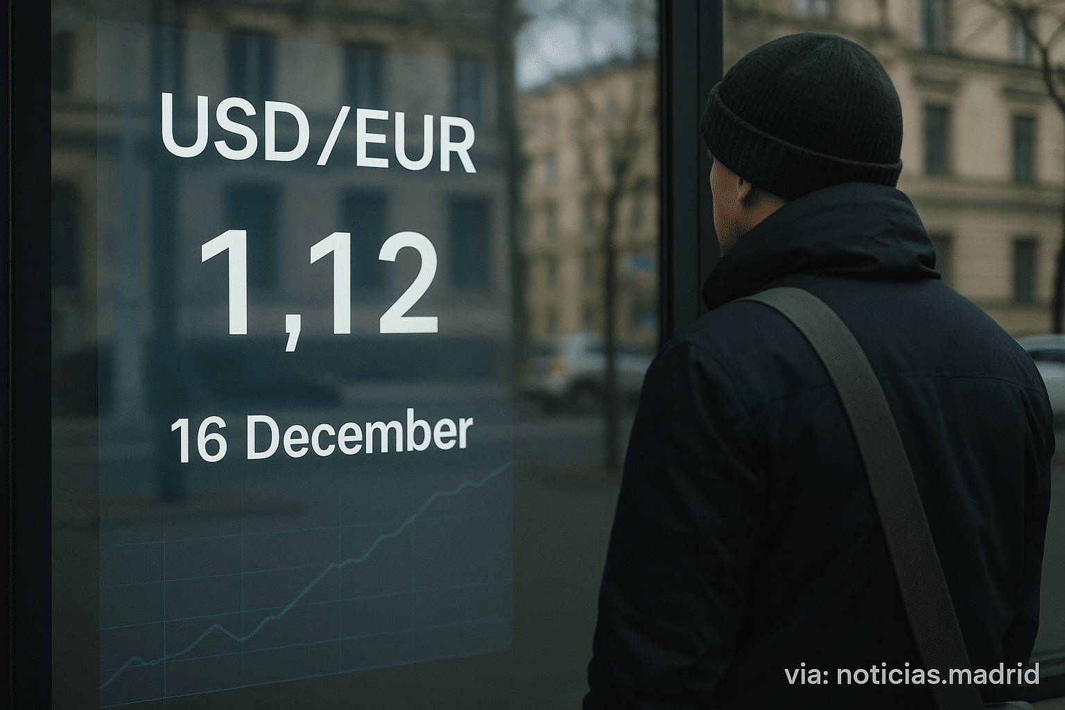 Perspectivas del tipo de cambio dólar-euro para el 16 de diciembre