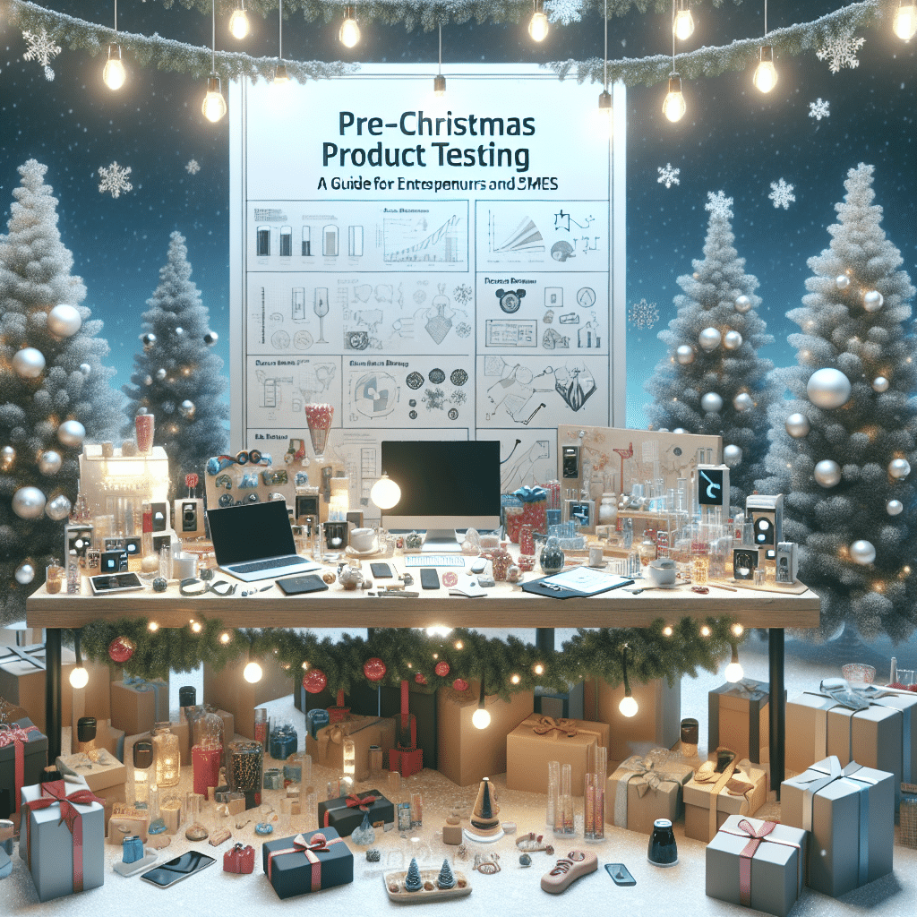Planificación de test de producto antes de Navidad: guía para emprendedores y pymes