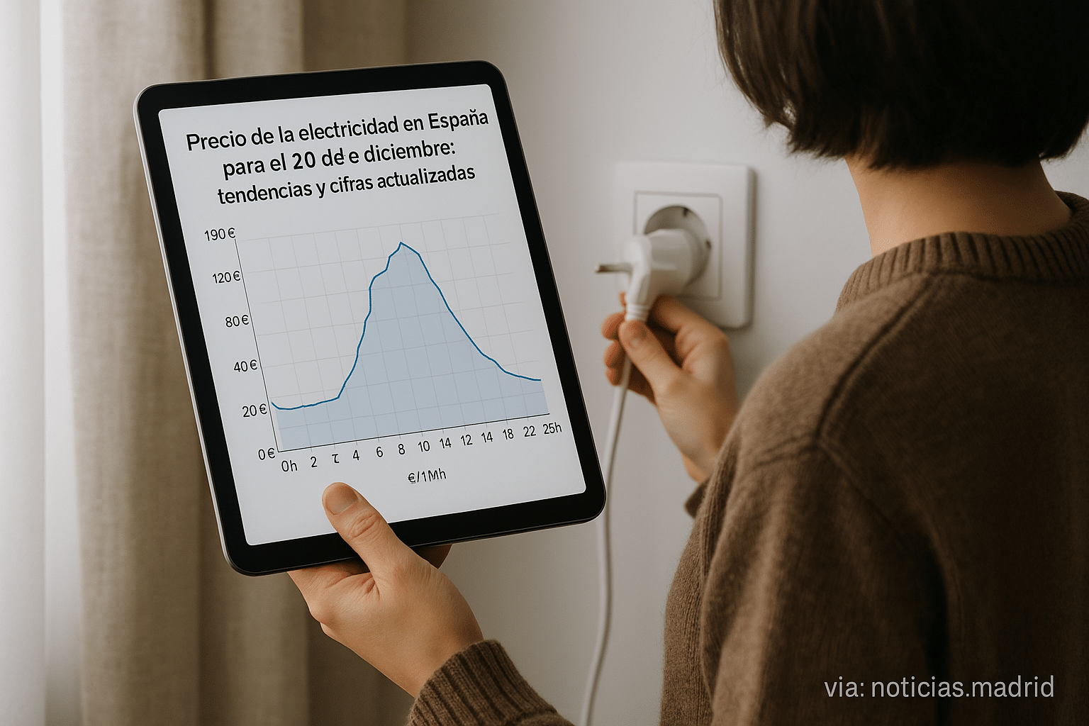 Precio de la electricidad en España para el 20 de diciembre: tendencias y cifras actualizadas