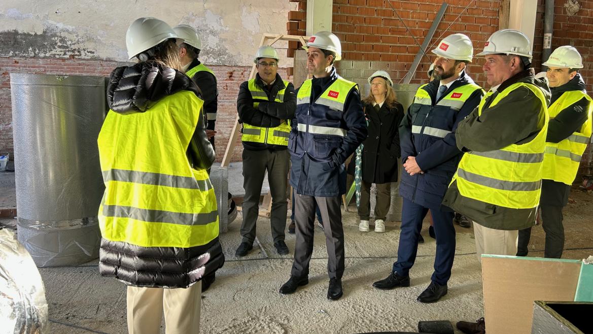 Progreso en la Reconstrucción del Pabellón Deportivo La Nevera en el Instituto Ramiro de Maeztu de Madrid