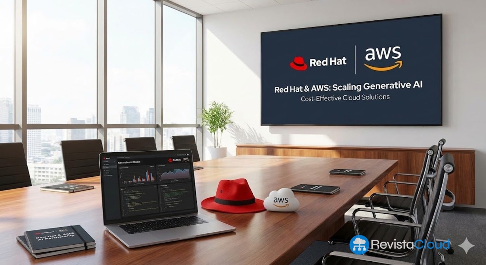 Red Hat y AWS Unen Fuerzas para Optimizar y Democratizar la IA Generativa en la Nube