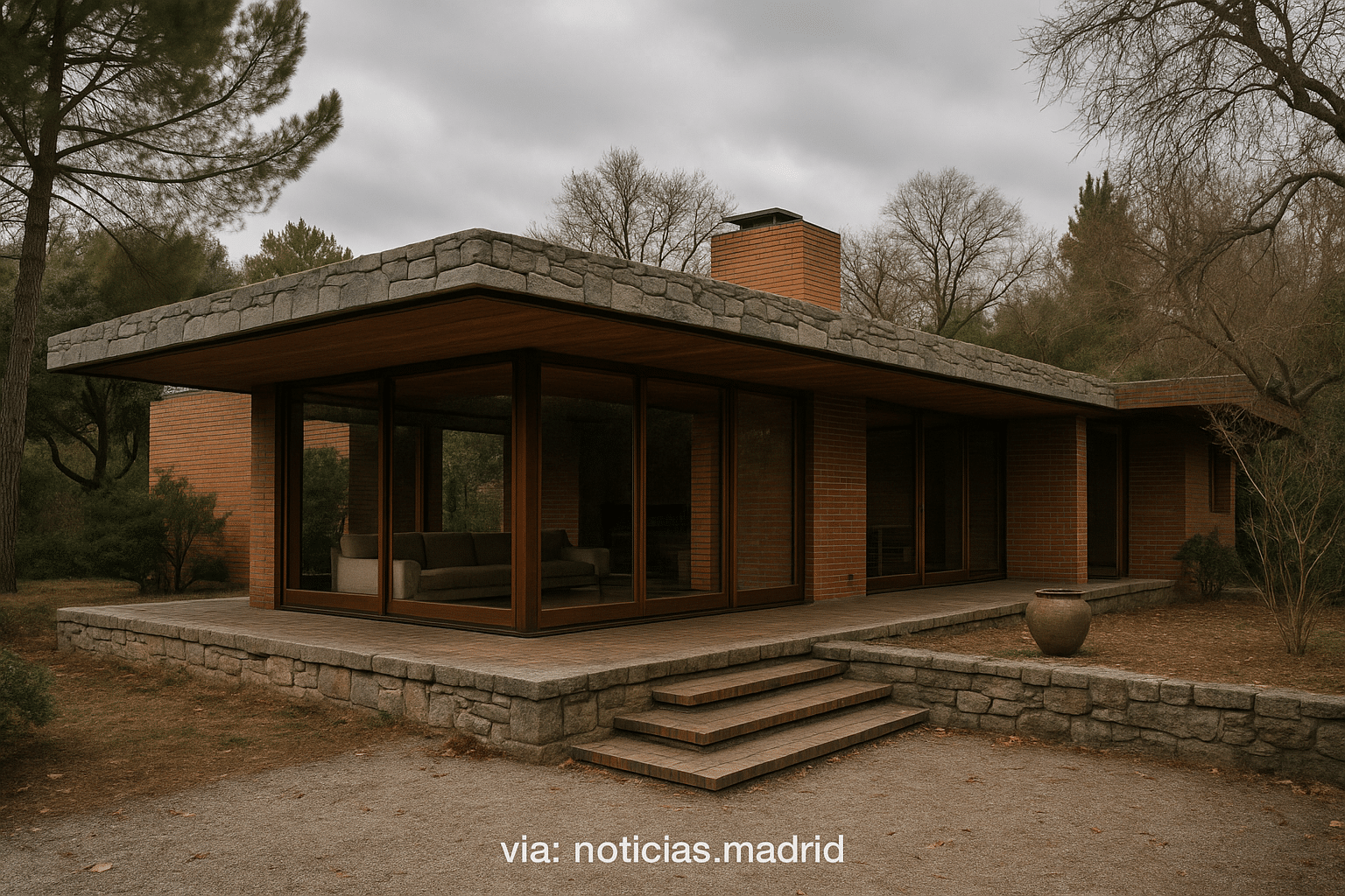 Refugio Modernista de 1968: La Casa del Arquitecto Danés