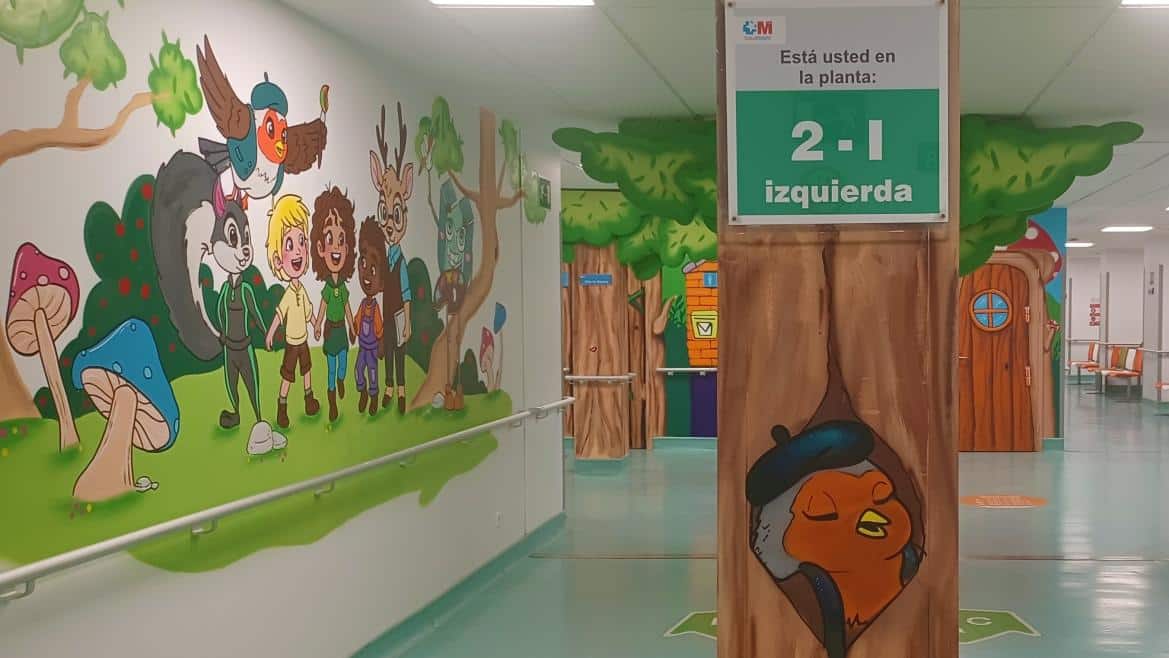 Renovación Estética en Pediatría del Hospital Ramón y Cajal: Un Entorno Más Acogedor para los Pequeños Pacientes