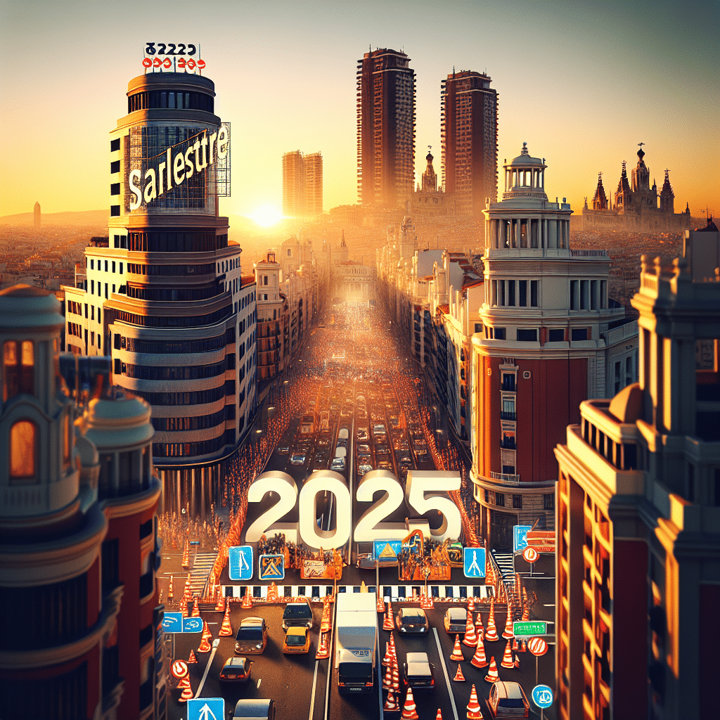 Restricciones de Tráfico por la San Silvestre Vallecana 2025 en Madrid