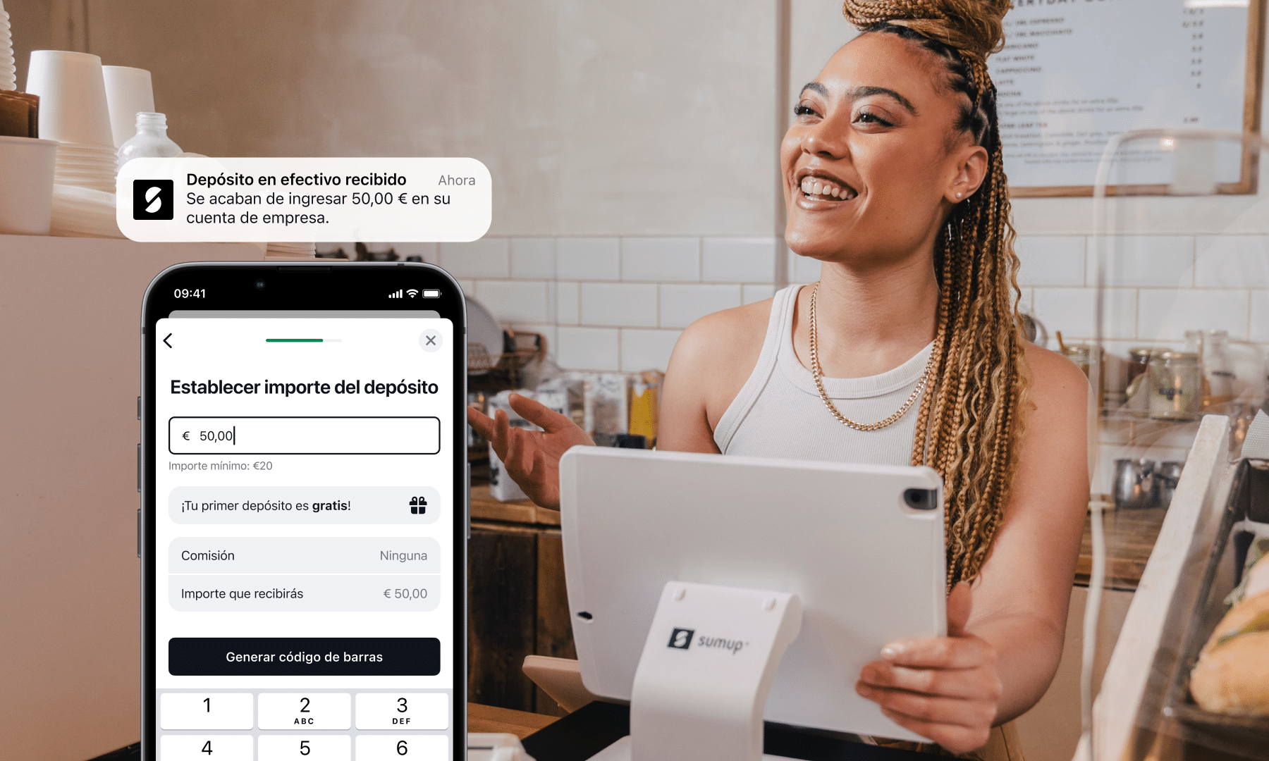 SumUp Aumenta la Confianza de Comercios al Alcanzar Depósitos Empresariales de Más de 1.000 Millones de Euros