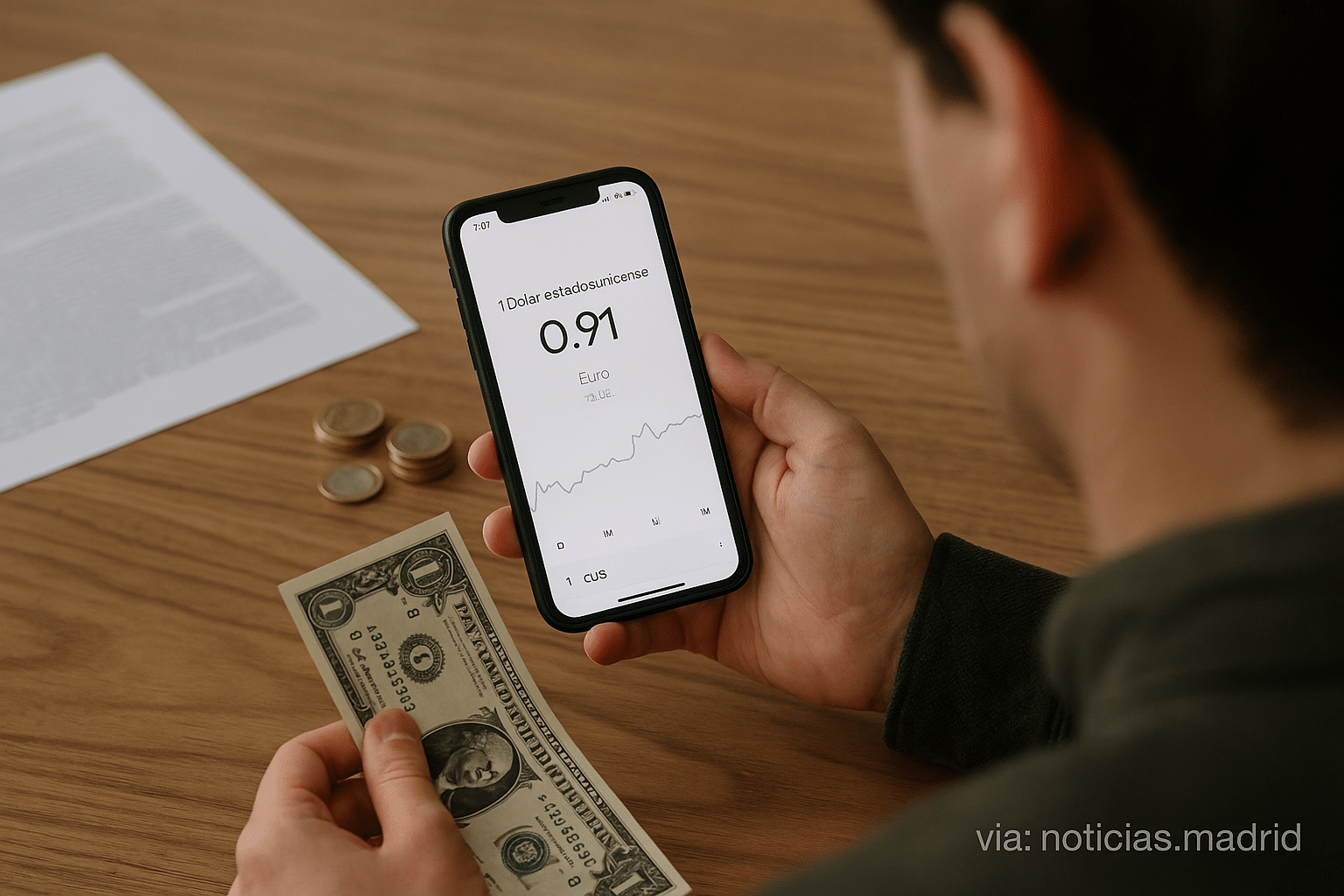 Tipo de cambio del 25 de diciembre: cuántos euros obtengo por un dólar
