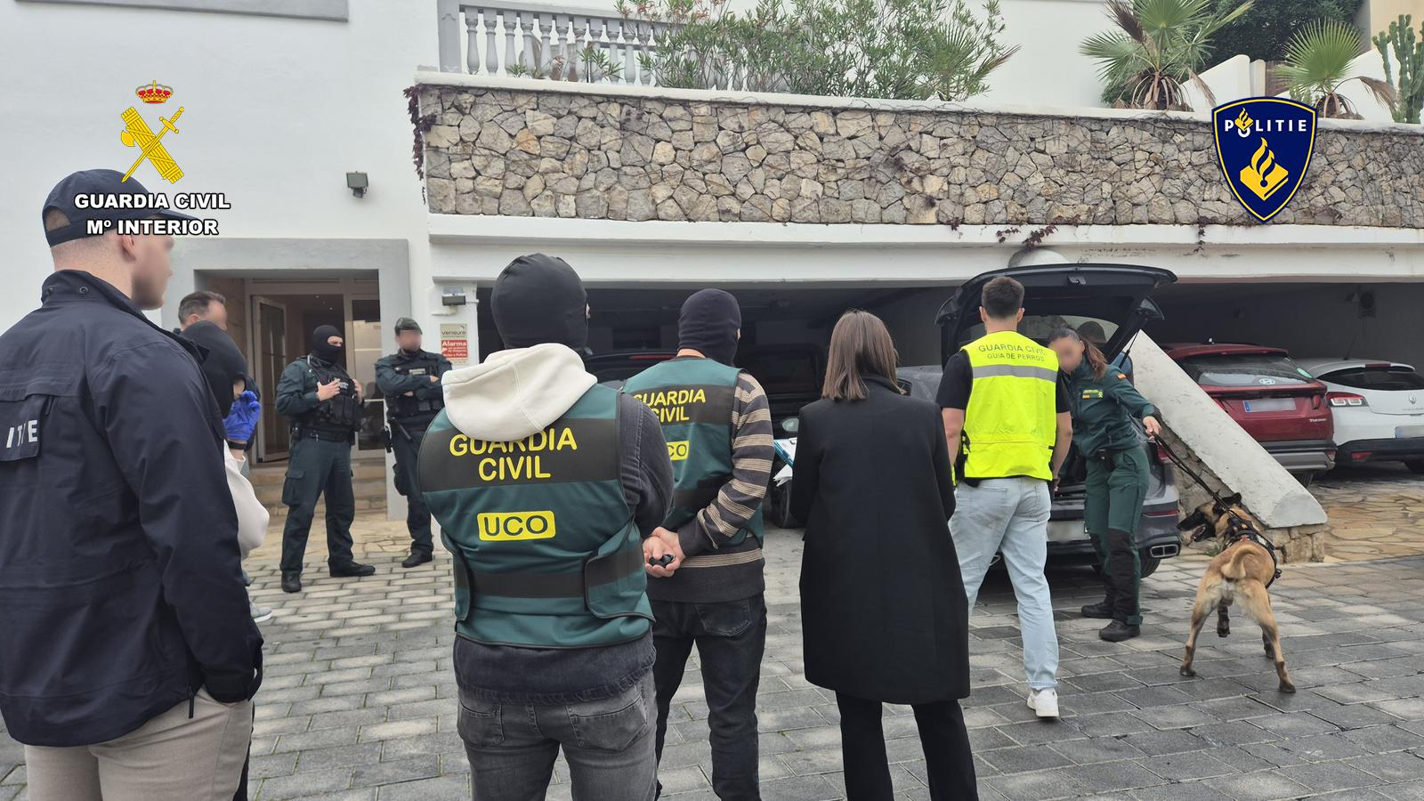 Tres miembros de una familia detenidos por tráfico internacional de drogas