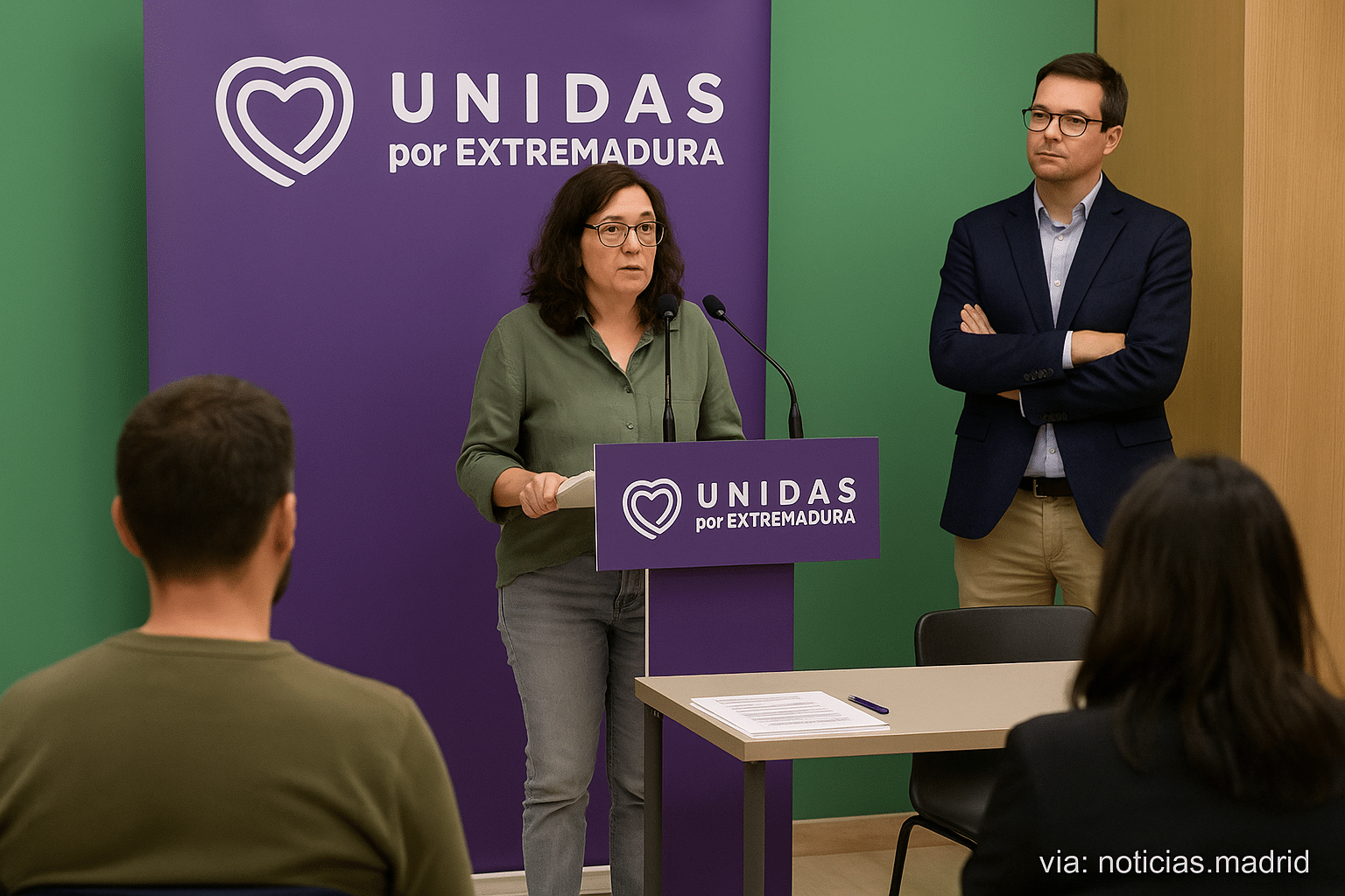 Unidas por Extremadura presenta propuestas económicas para reducir la jornada, fortalecer el empleo público y garantizar la igualdad salarial en las elecciones del 21D