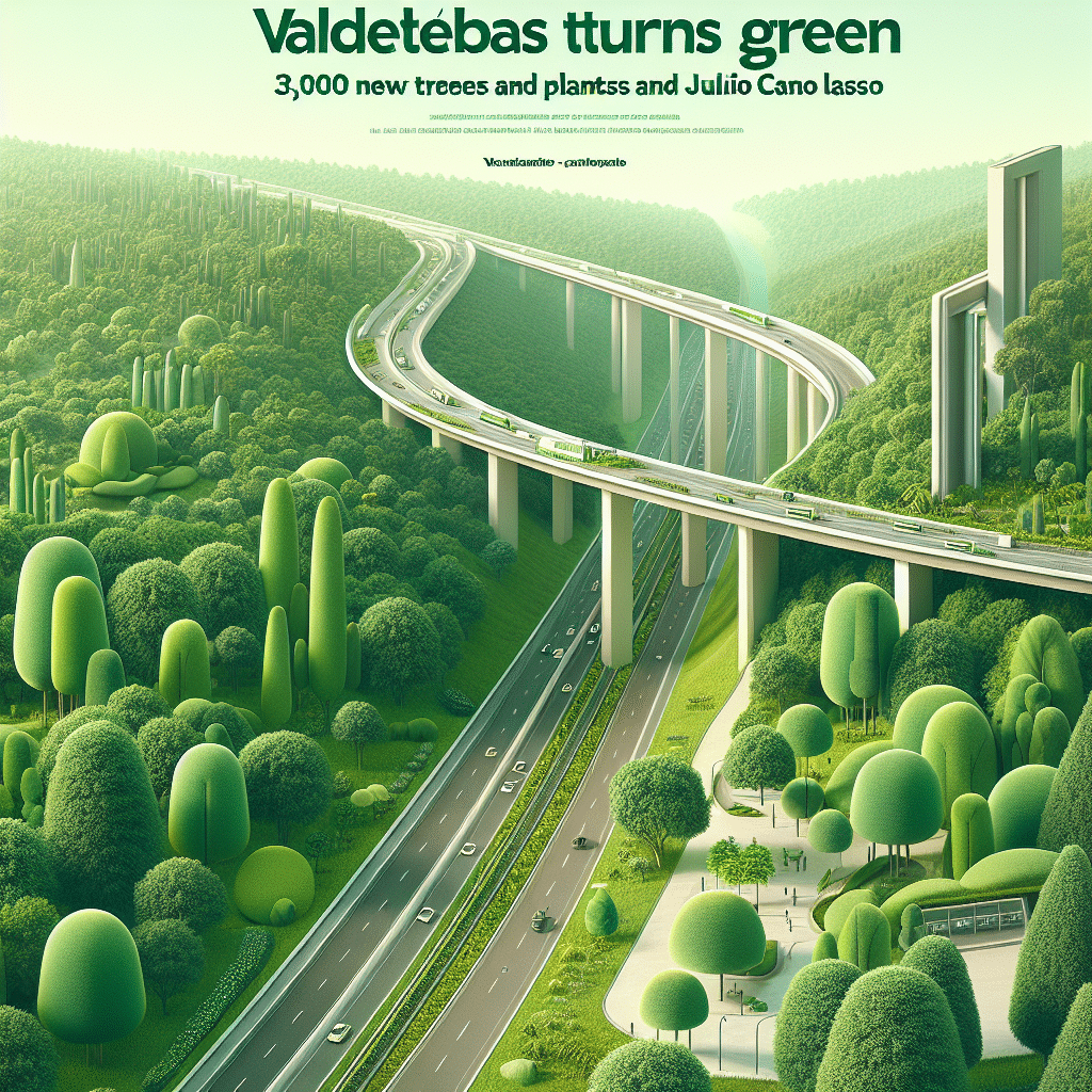 Valdebebas se Enverdece: Plantan 3.000 Nuevos Árboles y Plantas en la M-12 y Julio Cano Lasso