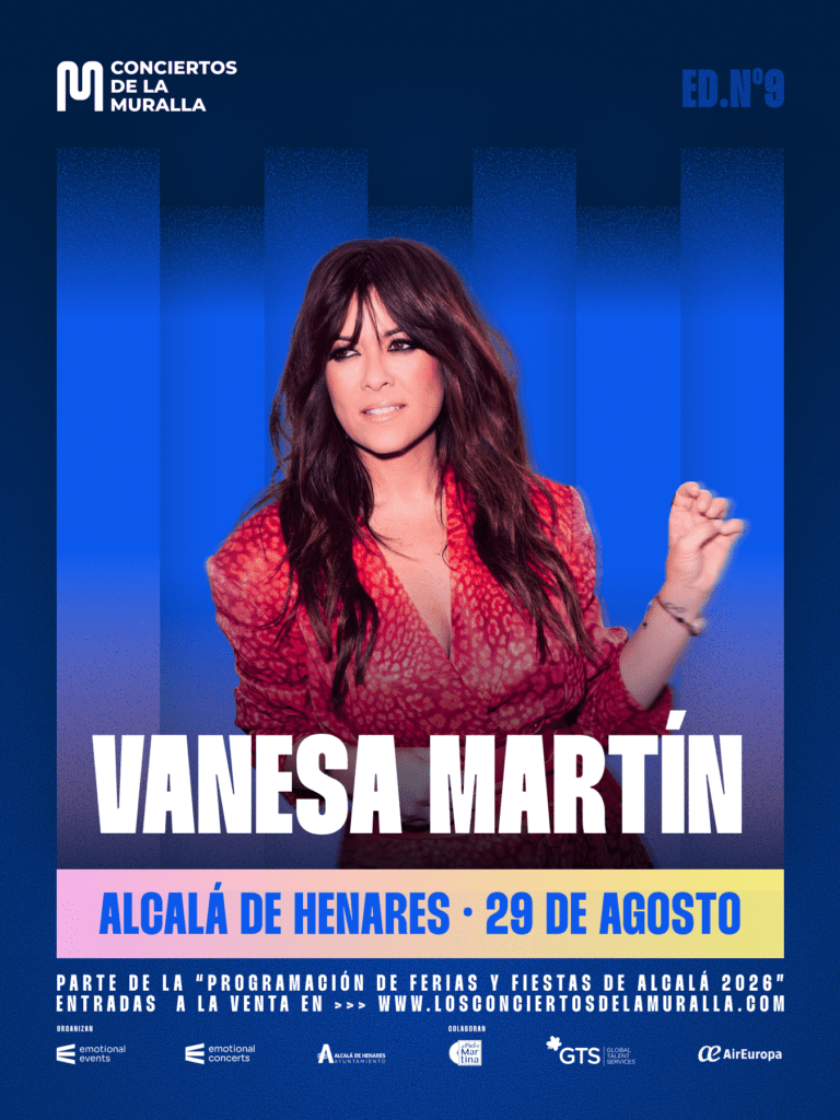 Vanesa Martín encabezará el primer concierto de las Ferias y Fiestas de Alcalá de Henares