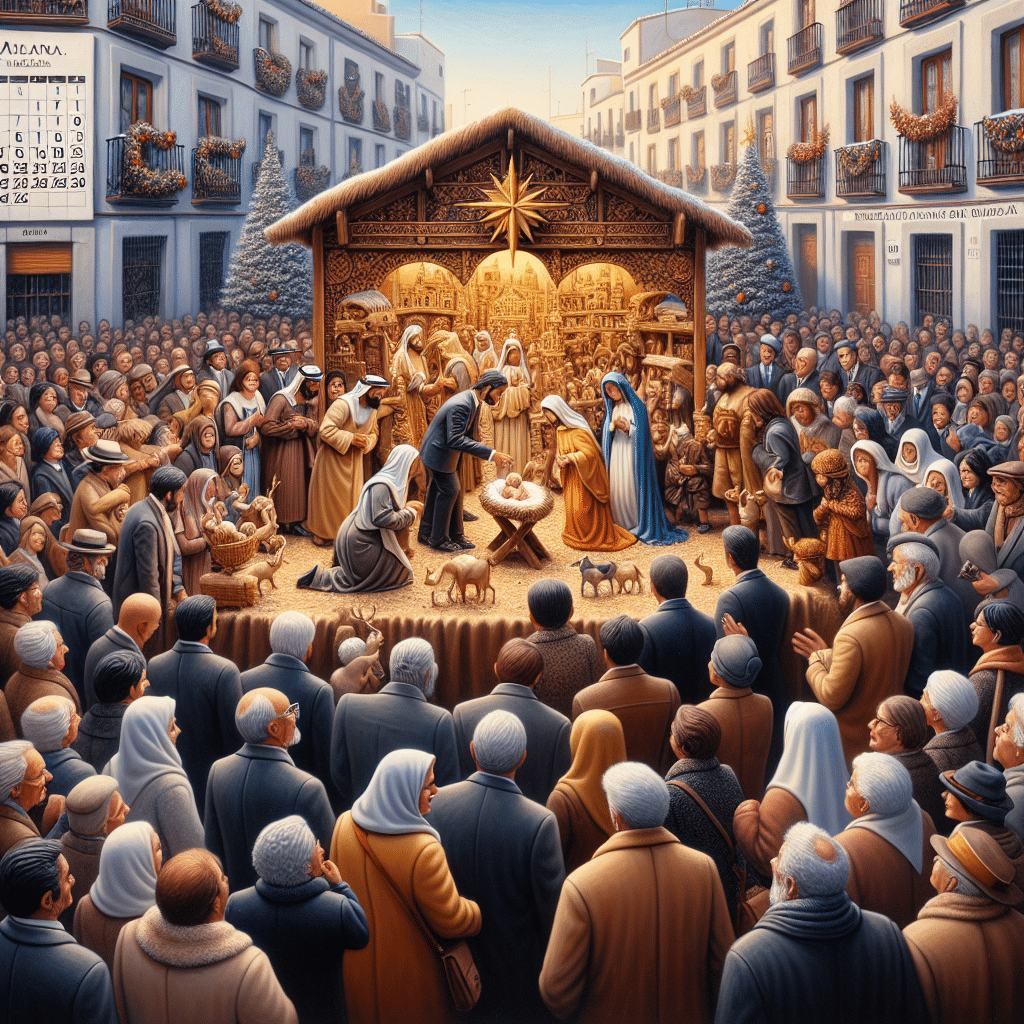 Villa de Vallecas Inaugura su Belén Navideño, Abierto Hasta el 9 de Enero
