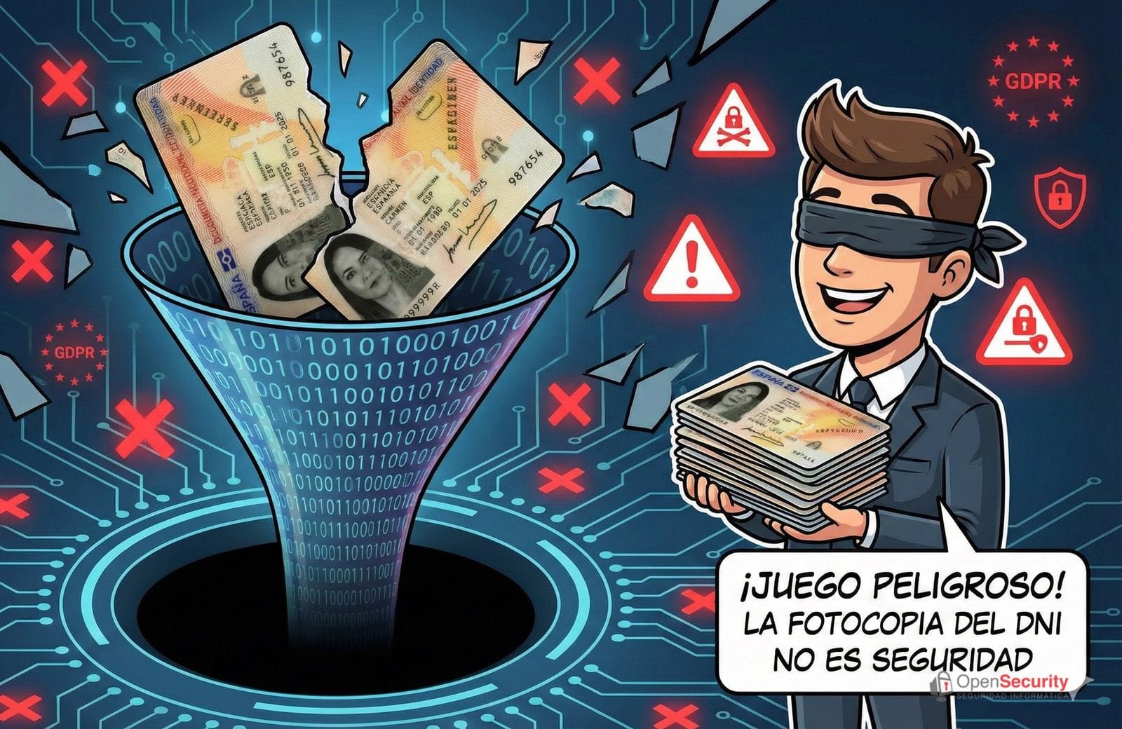 Fotocopias del DNI por Internet: la costumbre que no prueba la identidad y puede salir cara en privacidad