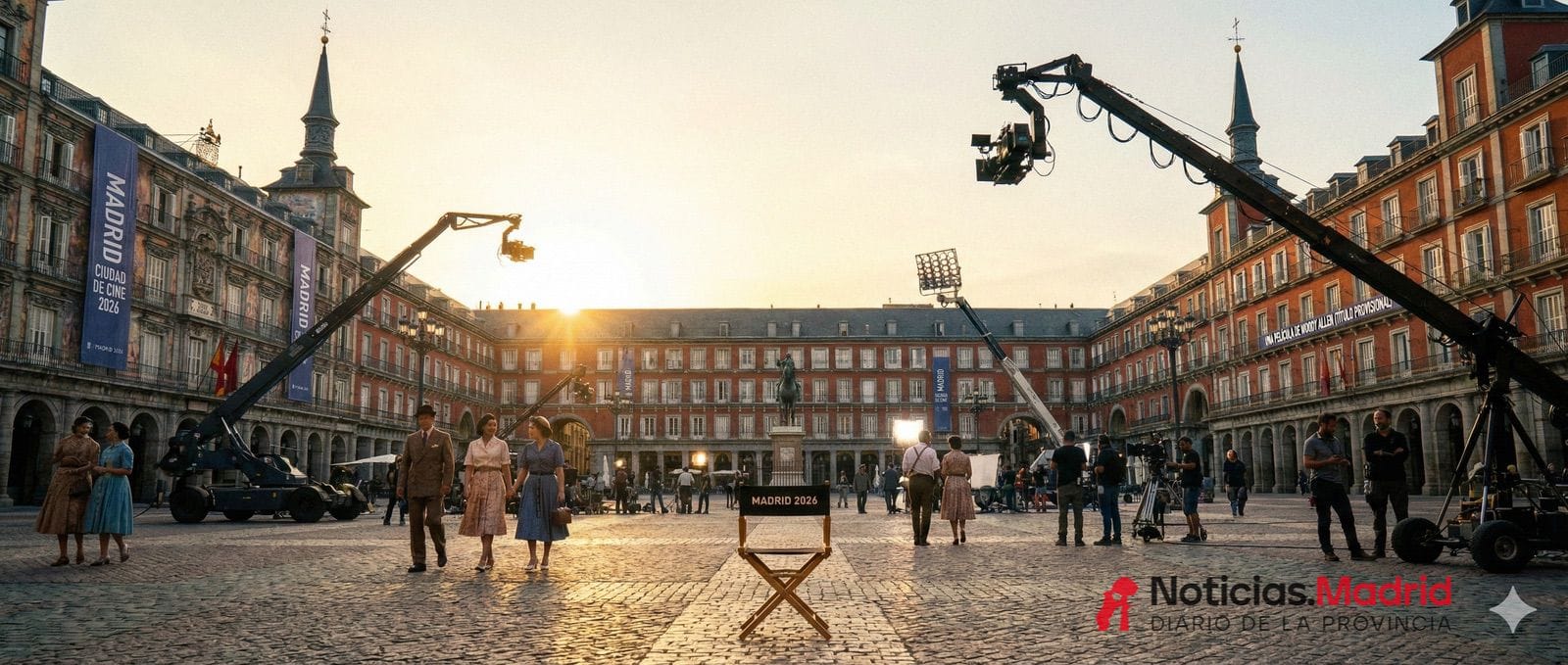 Woody Allen elige Madrid para su próxima película: la capital se prepara para convertirse en plató mundial en 2026