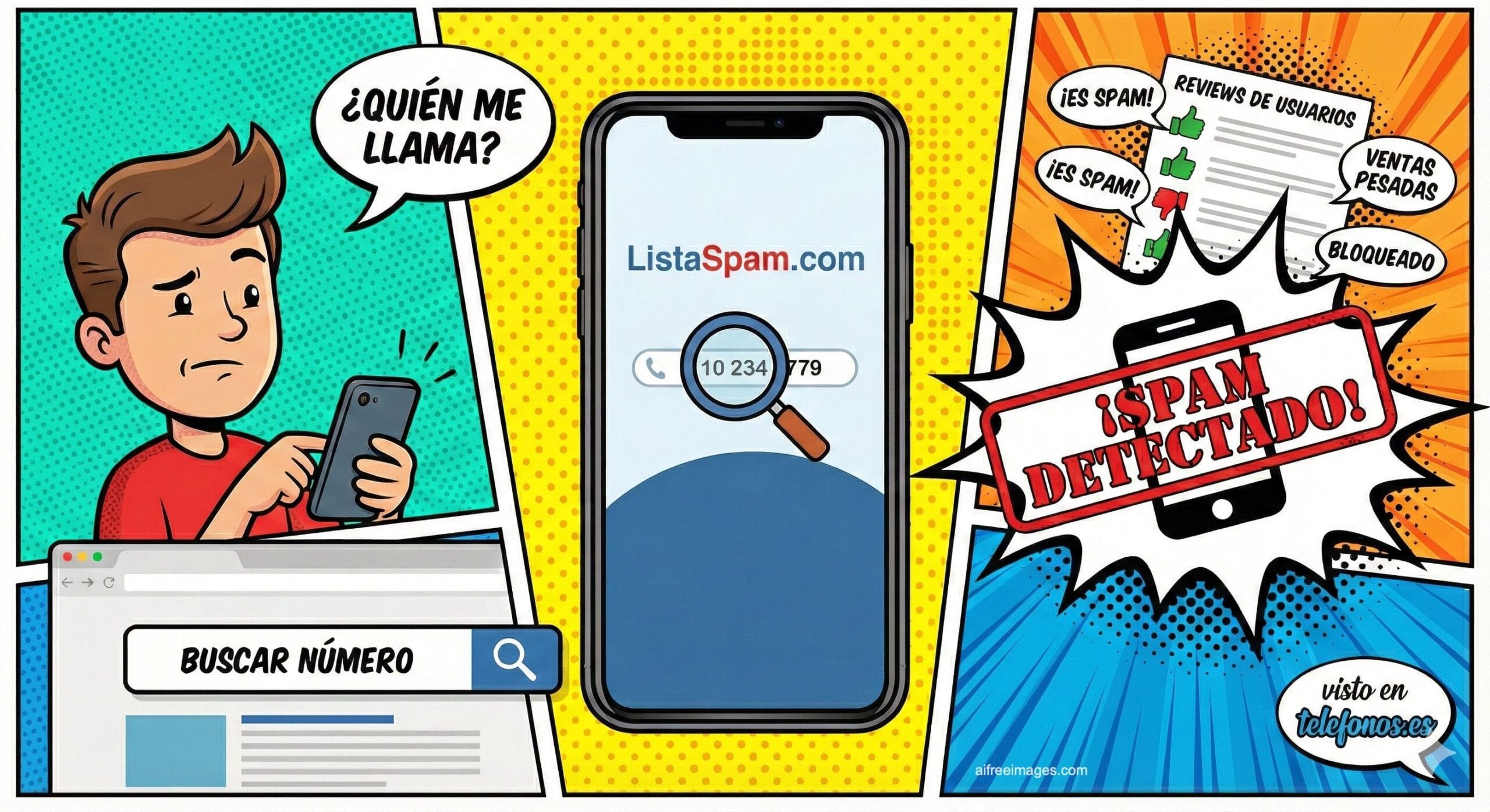 Listaspam, el “quién me llama” que consultan miles de españoles cada día para librarse de las llamadas spam