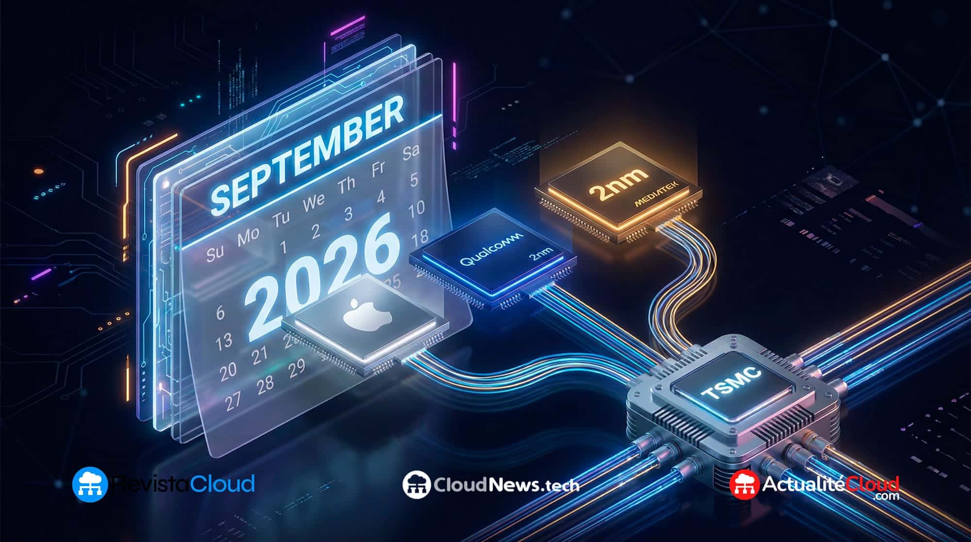 Apple, Qualcomm y MediaTek aceleran la carrera hacia los 2 nm: lo que puede cambiar en tu próximo móvil