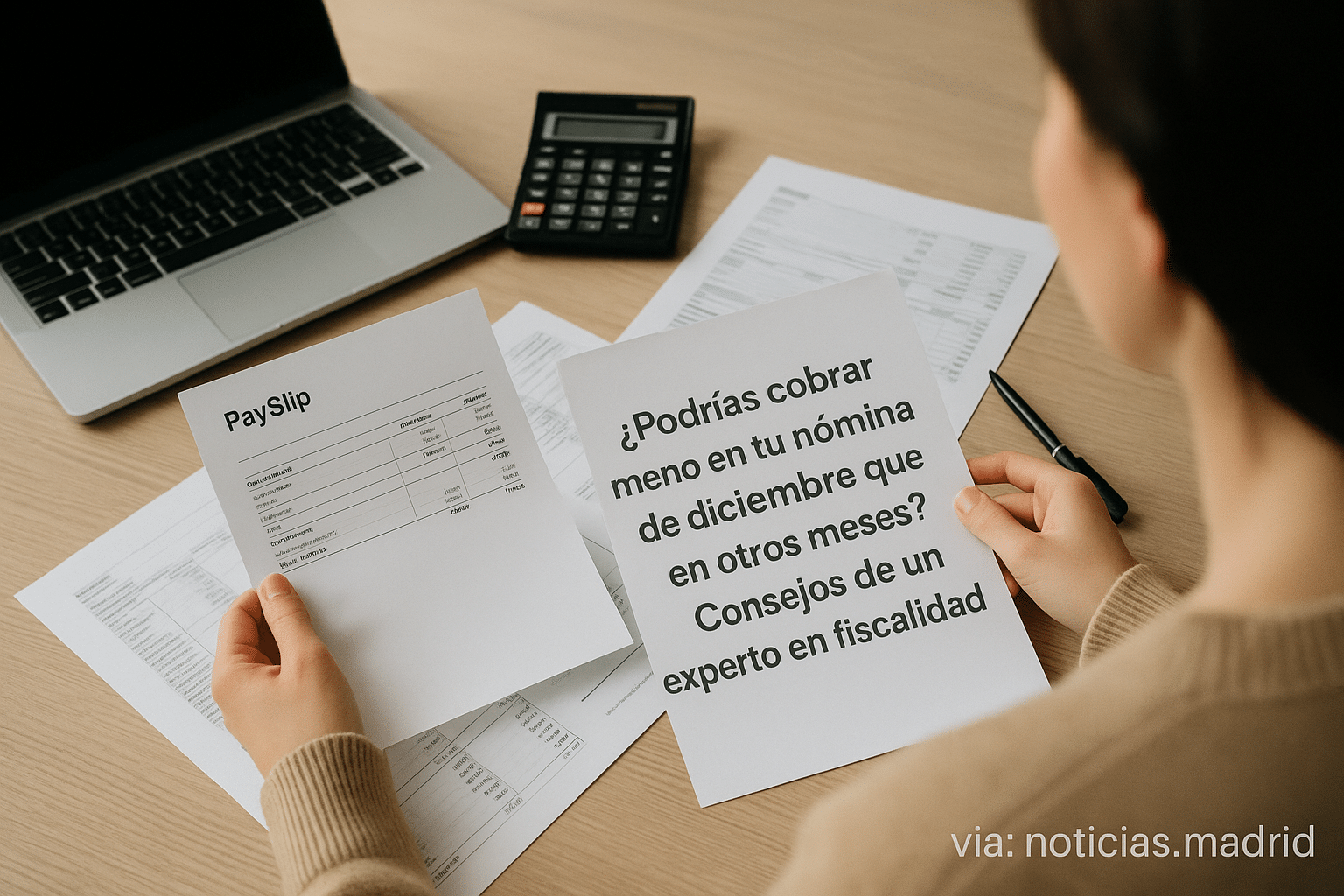 ¿Podrías cobrar menos en tu nómina de diciembre que en otros meses? Consejos de un experto en fiscalidad
