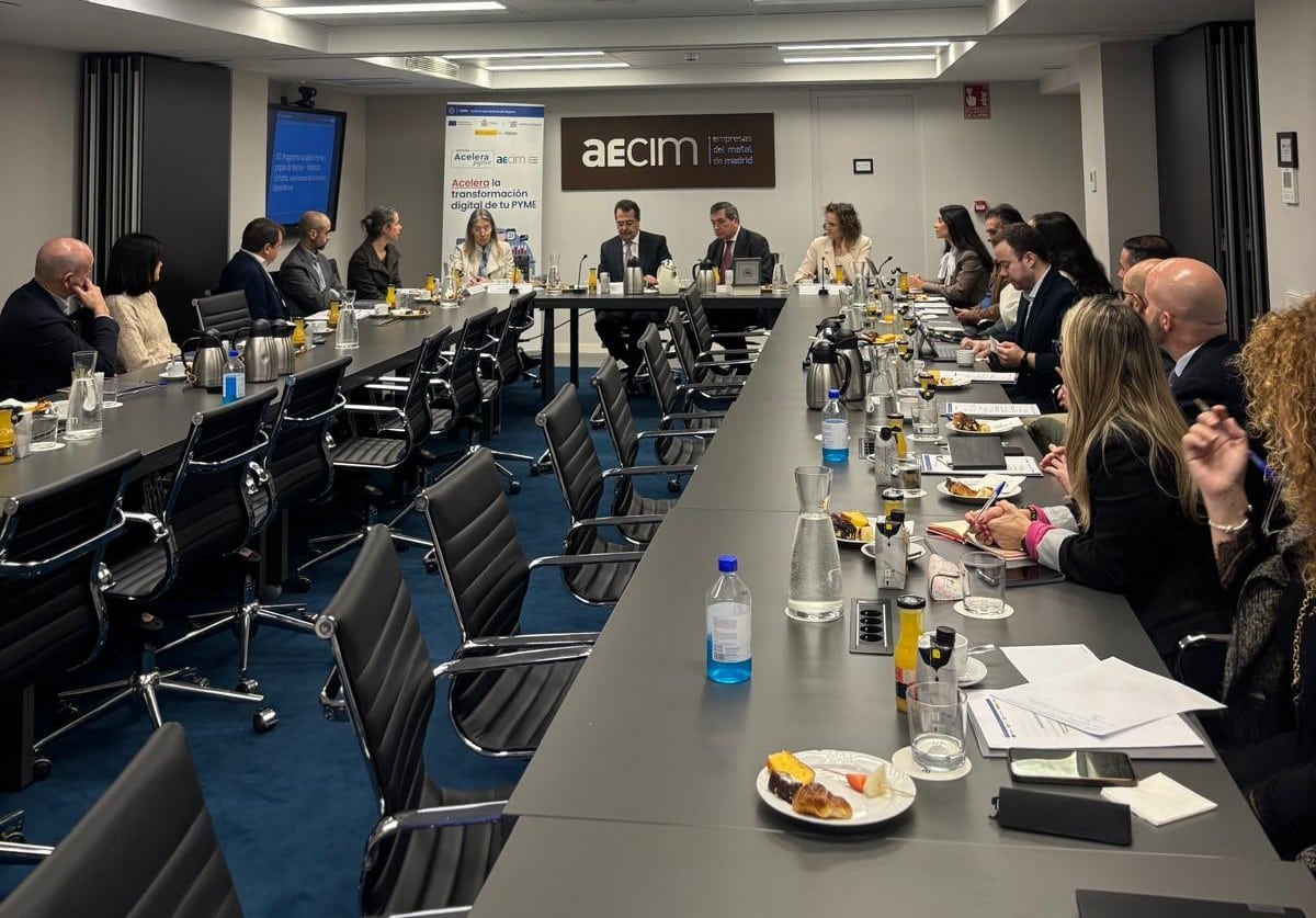 AECIM Inicia Nueva Fase de la Oficina Acelera Pyme para Impulsar la Digitalización de Pymes y Autónomos en Madrid