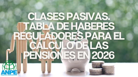Actualización de Haberes Reguladores para Clases Pasivas: Nuevas Directrices para el Cálculo de Pensiones en 2026
