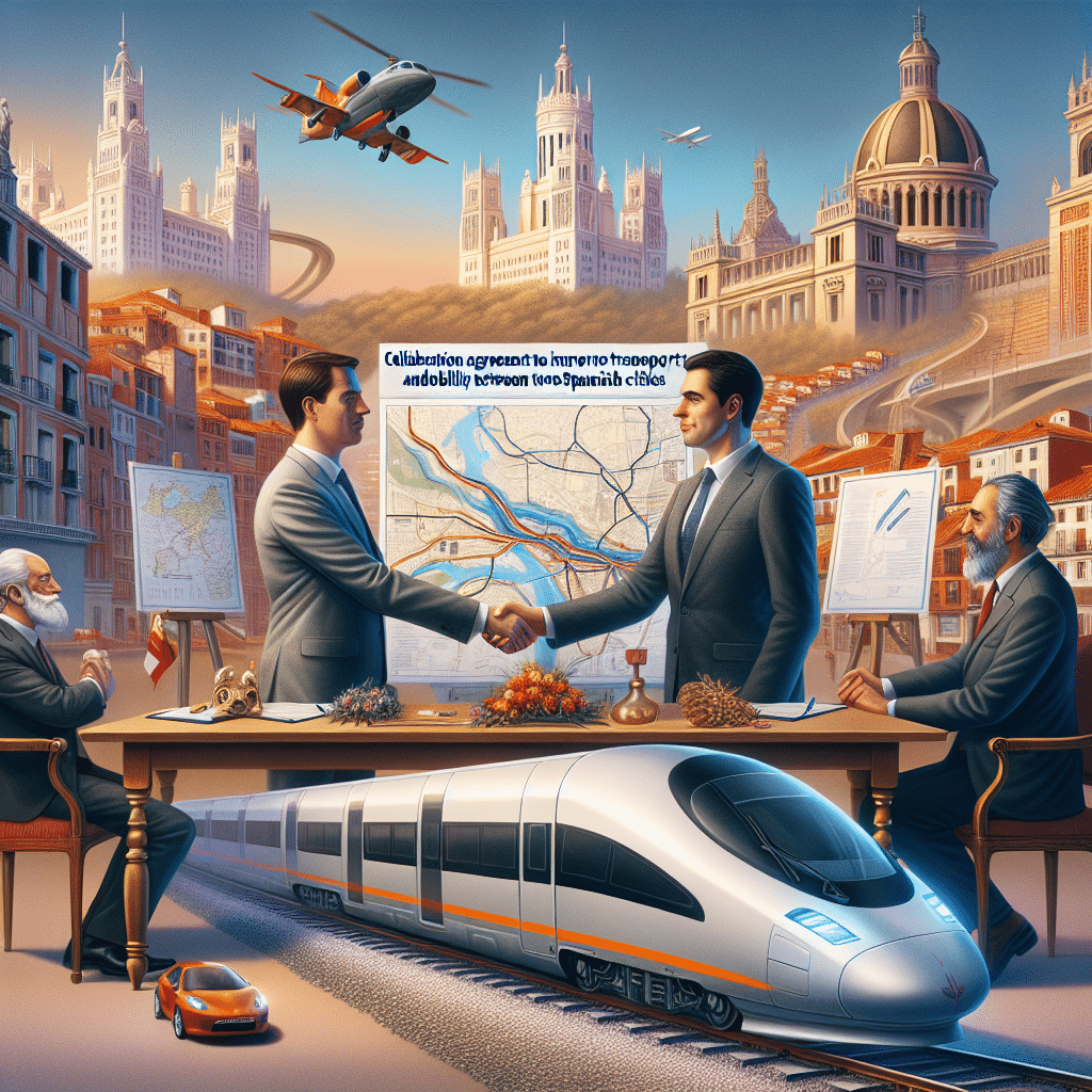 Acuerdo de Colaboración para Mejorar el Transporte y la Movilidad Urbana entre Dos Ciudades Españolas.