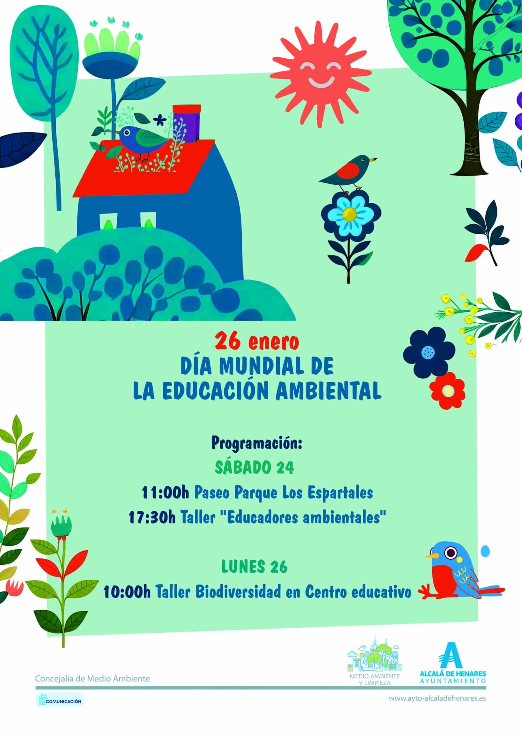 Alcalá de Henares se Prepara para Celebrar el Día Mundial de la Educación Ambiental el 26 de Enero