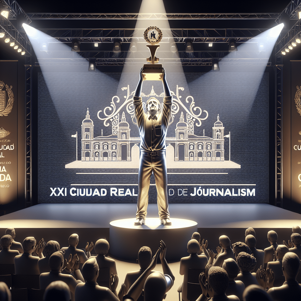 Alejandro Muñoz se Alza con el XXI Premio Ciudad Real de Periodismo