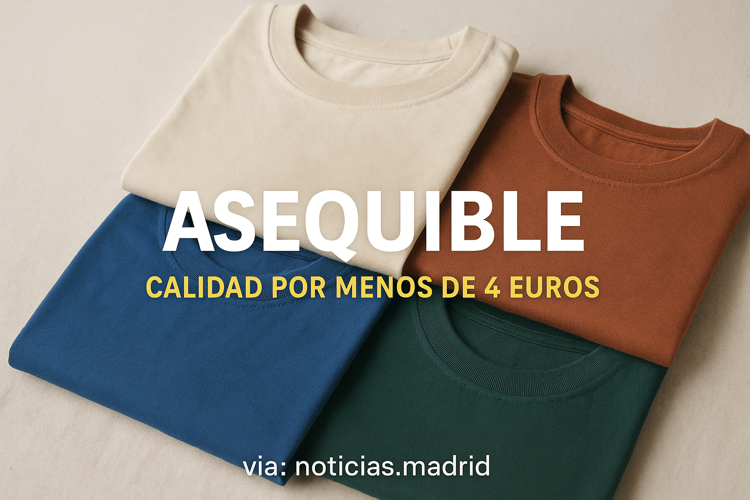 Asequible y en Cuatro Colores: Calidad por Menos de 4 Euros